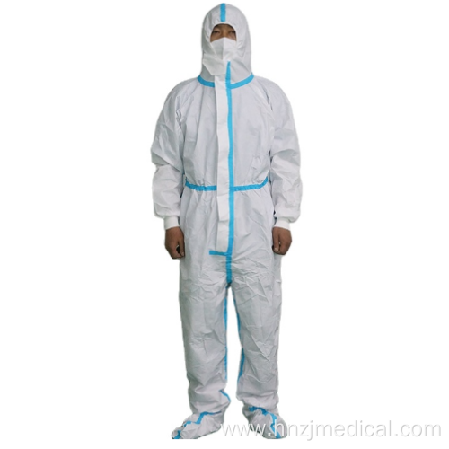 Sterile Isolation Medical Protective Coverall Clothing